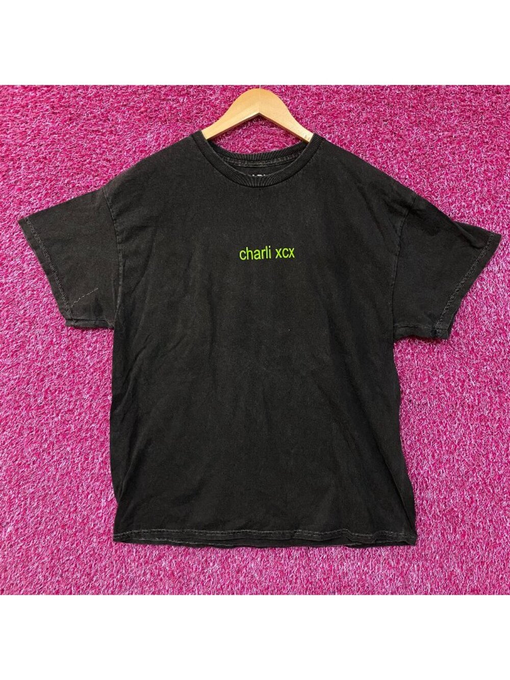 Charli XCX Brat Hyperpop Album T-Shirt Large
